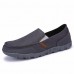 Big Size Men Canvas Elastic Comfortable Slip On Casual Sneakers Big Size Men Canvas Elastic Comfortable Slip On Casual Sneakers