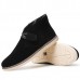 Men Soft Suede Leather High Top Flat Sneakers Boots Men Soft Suede Leather High Top Flat Sneakers Boots