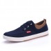 Men's Canvas Sneakers Breathable Soft Sole Lace up Casual Shoes Men's Canvas Sneakers Breathable Soft Sole Lace up Casual Shoes