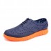 Men Casual Breathable Hollow Outs Slip On Sneakers Beach Shoes Men Casual Breathable Hollow Outs Slip On Sneakers Beach Shoes