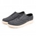 Men Casual Breathable Hollow Outs Slip On Sneakers Beach Shoes Men Casual Breathable Hollow Outs Slip On Sneakers Beach Shoes