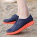 Men Casual Breathable Hollow Outs Slip On Sneakers Beach Shoes Men Casual Breathable Hollow Outs Slip On Sneakers Beach Shoes