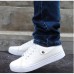 Men Summer Simple Design Breathable Pure Color Lace Up Casual Board Shoes Men Summer Simple Design Breathable Pure Color Lace Up Casual Board Shoes