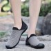 Men Breathable Knitted Mesh Casual Sneakers Soft Slip On Flats Men Breathable Knitted Mesh Casual Sneakers Soft Slip On Flats