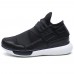 Men Lightweight Breathable Knitted Fabric Lace Up Sneakers Men Lightweight Breathable Knitted Fabric Lace Up Sneakers