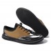 Men Casual Sneakers Microfiber Leather Lace Up Sneakers Men Casual Sneakers Microfiber Leather Lace Up Sneakers