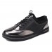 Men Casual Sneakers Microfiber Leather Lace Up Sneakers Men Casual Sneakers Microfiber Leather Lace Up Sneakers
