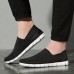 Men Breathable Mesh Cloth Slip On Flat Sneakers Lightweight Soft Sole Shoes Men Breathable Mesh Cloth Slip On Flat Sneakers Lightweight Soft Sole Shoes