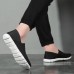 Men Breathable Mesh Cloth Slip On Flat Sneakers Lightweight Soft Sole Shoes Men Breathable Mesh Cloth Slip On Flat Sneakers Lightweight Soft Sole Shoes