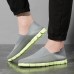 Men Breathable Mesh Cloth Slip On Flat Sneakers Lightweight Soft Sole Shoes Men Breathable Mesh Cloth Slip On Flat Sneakers Lightweight Soft Sole Shoes