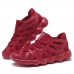 Men Lace Up Breathable Microfiber Sneakers Casual Sports Shoes Men Lace Up Breathable Microfiber Sneakers Casual Sports Shoes
