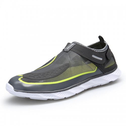 Men Lightweight Breathable Hook Loop Mesh Sneakers Outdoor Shoes Men Lightweight Breathable Hook Loop Mesh Sneakers Outdoor Shoes