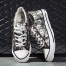 Men Casual Shoes Lace Up Canvas Breathable Outdoor Flat Fashion Sneakers Men Casual Shoes Lace Up Canvas Breathable Outdoor Flat Fashion Sneakers