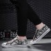 Men Casual Shoes Lace Up Canvas Breathable Outdoor Flat Fashion Sneakers Men Casual Shoes Lace Up Canvas Breathable Outdoor Flat Fashion Sneakers