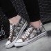 Men Casual Shoes Lace Up Canvas Breathable Outdoor Flat Fashion Sneakers Men Casual Shoes Lace Up Canvas Breathable Outdoor Flat Fashion Sneakers