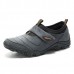 Men Breathable Hook Loop Elastic Outdoor Hiking Sneakers Men Breathable Hook Loop Elastic Outdoor Hiking Sneakers
