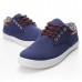 Mens Low-Top Board Casual Canvas Shoes Lace Up Flats Mens Low-Top Board Casual Canvas Shoes Lace Up Flats