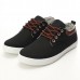 Mens Low-Top Board Casual Canvas Shoes Lace Up Flats Mens Low-Top Board Casual Canvas Shoes Lace Up Flats