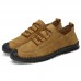 Men Casual Microfiber Hand Stitching Two-wear Way Loafers Men Casual Microfiber Hand Stitching Two-wear Way Loafers