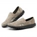 Men Casual Soft Canvas Daily Walking Slip-on Flats Men Casual Soft Canvas Daily Walking Slip-on Flats