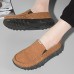 Men Casual Soft Canvas Daily Walking Slip-on Flats Men Casual Soft Canvas Daily Walking Slip-on Flats