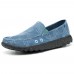 Men Casual Soft Canvas Daily Walking Slip-on Flats Men Casual Soft Canvas Daily Walking Slip-on Flats