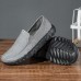 Men Casual Soft Canvas Daily Walking Slip-on Flats Men Casual Soft Canvas Daily Walking Slip-on Flats
