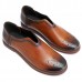 US Size6.5-11 Men Casual Soft Sole Comfy Brogue Style Genuine Leather Flats Oxfords Shoes US Size6.5-11 Men Casual Soft Sole Comfy Brogue Style Genuine Leather Flats Oxfords Shoes