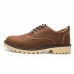 Men Casual Soft Lace Up Daily Work Loafers Men Casual Soft Lace Up Daily Work Loafers