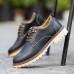 Men Casual Soft Lace Up Daily Work Loafers Men Casual Soft Lace Up Daily Work Loafers