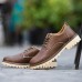 Men Casual Soft Lace Up Daily Work Loafers Men Casual Soft Lace Up Daily Work Loafers