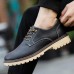 Men Casual Soft Lace Up Daily Work Loafers Men Casual Soft Lace Up Daily Work Loafers