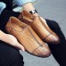 Men Lightweight Genuine Leather Casual Slip-on Flats Men Lightweight Genuine Leather Casual Slip-on Flats