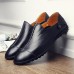 Men Lightweight Genuine Leather Casual Slip-on Flats Men Lightweight Genuine Leather Casual Slip-on Flats
