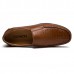 Men Soft Breathable Genuine Leather Hollow Outs Loafers Flats Shoes Men Soft Breathable Genuine Leather Hollow Outs Loafers Flats Shoes