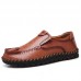 Men Soft Decorative Stitching Slip-on Business Casual Flats Men Soft Decorative Stitching Slip-on Business Casual Flats