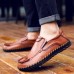 Men Soft Decorative Stitching Slip-on Business Casual Flats Men Soft Decorative Stitching Slip-on Business Casual Flats
