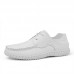 Hand Stitching Genuine Leather Soft Daily Casual Flats Hand Stitching Genuine Leather Soft Daily Casual Flats