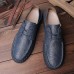 Hand Stitching Genuine Leather Soft Daily Casual Flats Hand Stitching Genuine Leather Soft Daily Casual Flats