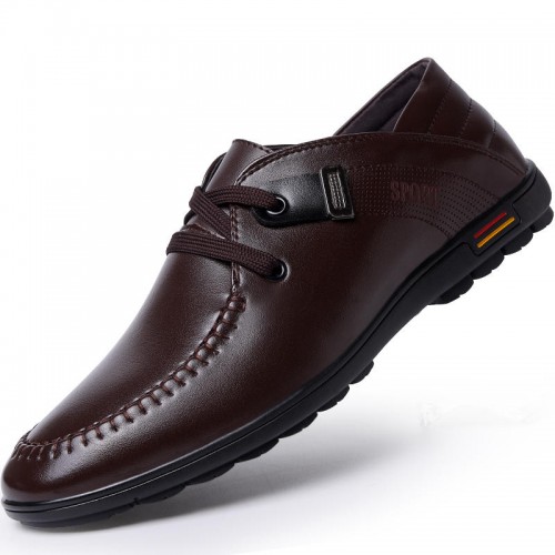 Men Microfiber Soft Business Casual Leather Flats Men Microfiber Soft Business Casual Leather Flats