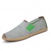 Men Casual Soft Sole Elastic Band Cap Toe Slip On Canvas Flat Loafers Men Casual Soft Sole Elastic Band Cap Toe Slip On Canvas Flat Loafers