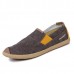 Men Casual Soft Sole Elastic Band Cap Toe Slip On Canvas Flat Loafers Men Casual Soft Sole Elastic Band Cap Toe Slip On Canvas Flat Loafers