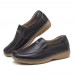 Men Comfy Genuine Leather Flats Soft Sole Loafers Men Comfy Genuine Leather Flats Soft Sole Loafers