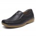 Men Comfy Genuine Leather Flats Soft Sole Loafers Men Comfy Genuine Leather Flats Soft Sole Loafers