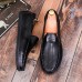 Men Casual Soft Sole Slip On Leather Loafers Driving Flats Men Casual Soft Sole Slip On Leather Loafers Driving Flats