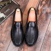 Men Casual Soft Sole Slip On Leather Loafers Driving Flats Men Casual Soft Sole Slip On Leather Loafers Driving Flats