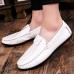 Men Casual Soft Sole Slip On Leather Loafers Driving Flats Men Casual Soft Sole Slip On Leather Loafers Driving Flats