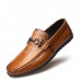 Men Morden Style Genuine Leather Driving Flats Men Morden Style Genuine Leather Driving Flats