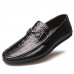 Men Morden Style Genuine Leather Driving Flats Men Morden Style Genuine Leather Driving Flats