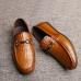 Men Morden Style Genuine Leather Driving Flats Men Morden Style Genuine Leather Driving Flats